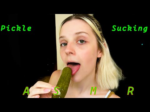 ASMR-Pickle Sucking