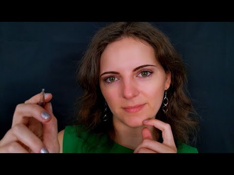 ASMR | Drawing Freckles on You✨[Stippling, Poking]