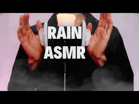Relaxing ASMR Fabric Scratching and Rain Sounds to Calm YOUR Mind
