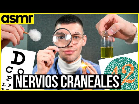 ASMR examen nervios craneales roleplay para dormir ASMR español