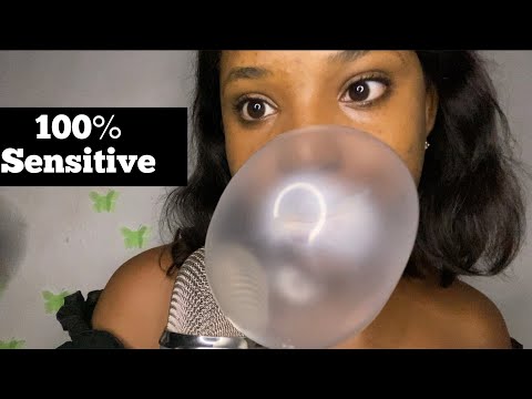 ASMR| Very Sensitive Tingly Gum Chewing for Your Sleep and Relaxation ✨