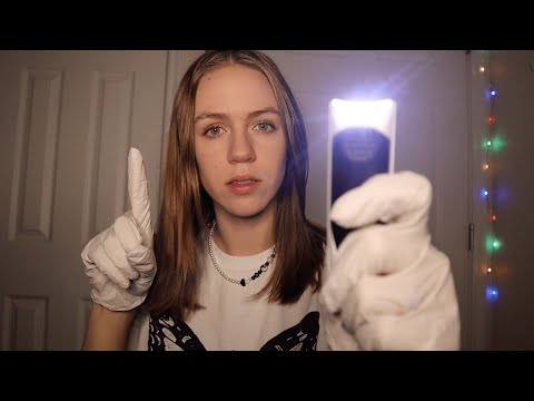 Fastest ASMR 1 Minute Exams ( Eyes, Ears, Nose, Face, Mouth)