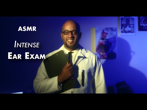 ASMR | *Intense* Ear Exam With An Incredibly Polite Dr. | Roleplay