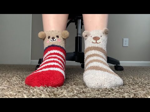 ASMR Sockplay & Shoeplay In Mismatched Socks | Custom Video