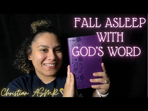 Christian ASMR ✨ Reading Scriptures from Psalms to bring you Comfort- Whispering and Soft Spoken 💕
