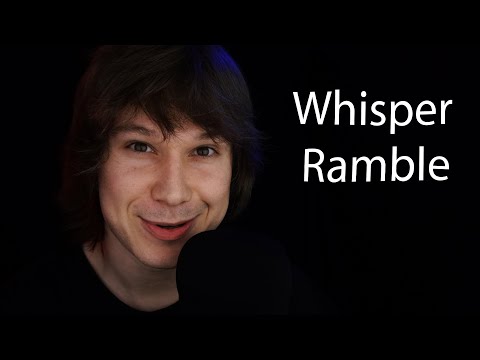 (ASMR) whisper ramble and mouth sounds