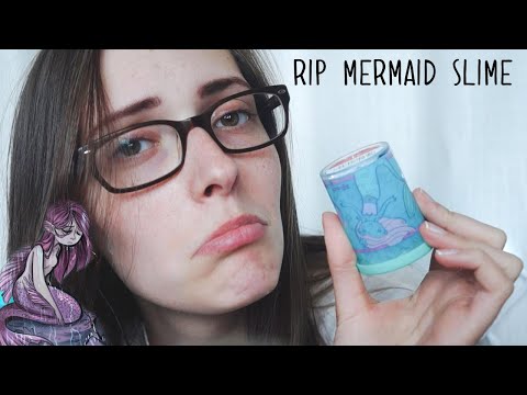 ASMR NEW SLIME/PUTTY (RIP Mermaid Slime)