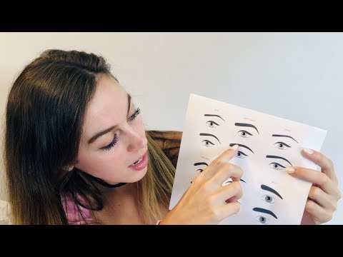 [ASMR] Brow Artist Roleplay (personal attention, plucking, scissors)