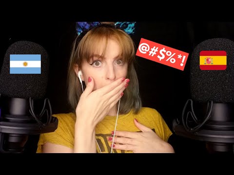 ASMR Palabras de Argentina VS Palabras de España ¡¡NO LAS DIGAS!!