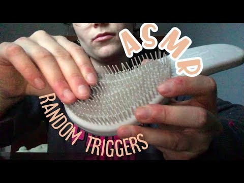 ASMR Random triggers to give you tingles 💤 (no talking)