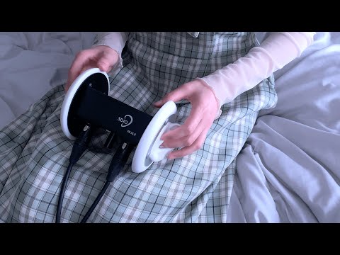 ASMR Finger Ear Cleaning to Fall Asleep 😴 3Dio (Whispering) / 耳かき