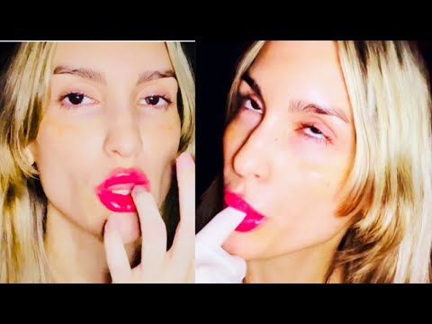 ASMR | GLOVE LOVE TAKING ON AND OFF | AHEGAO | KISSES | UP-CLOSE | LICKING | LO-FI🖤✨