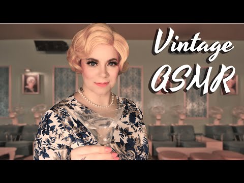 Curling Your Hair | Vintage Beauty Shop ASMR