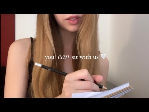 ASMR popular girl asks you personal questions