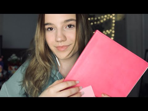 ASMR || Custom video - Saying Pink and tapping || Camera and object tapping + word triggers ||