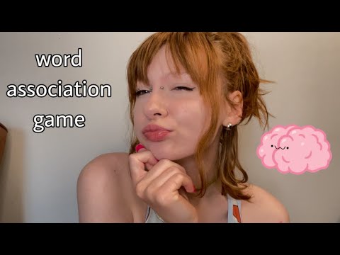 asmr word association brain game 🧠 (part 2!)  testing your intuition
