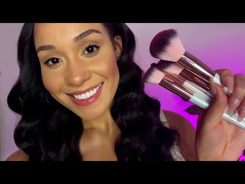ASMR Sassy Friend Does Your Makeup 🍑 Personal Attention Roleplay For Sleep