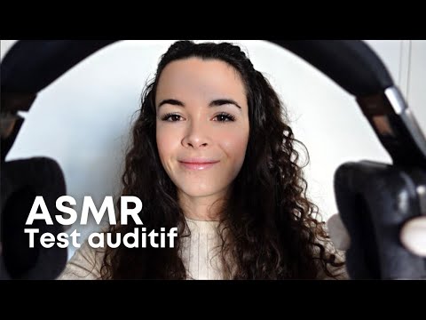 ASMR [Roleplay] - TEST AUDITIF ET EXAMEN DES OREILLES - Soft spoken