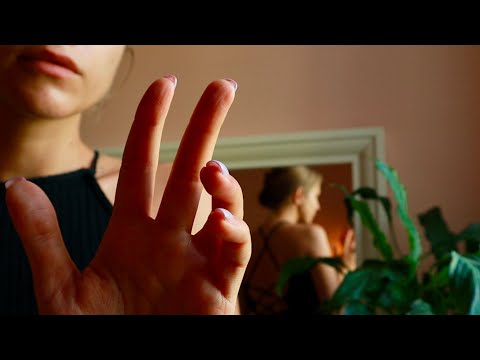 ASMR Positive Affirmations Soft Spoken | Hand Movements | Face Touching