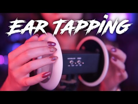 ASMR Ear Tapping with Incredible Echo💎 No Talking, 3Dio