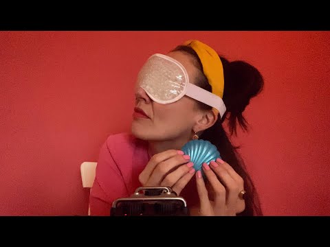 ASMR | Blindfolded Fast Tapping with Rambling | Queen of Tapping