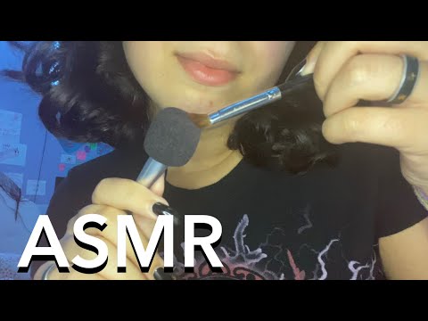 ASMR - Brushing the Mic + Your Face (Personal Attention)