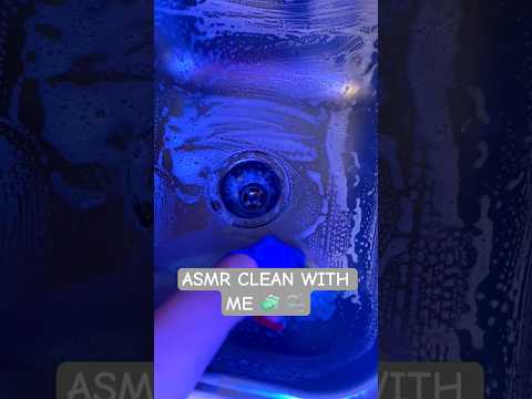 ASMR DEEP CLEAN SINK #asmr #shorts #asmrsounds #shortsvideo #cleaningmotivation