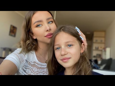 LITTLE SISTER LEARNS ENGLISH  ASMR - trigger words