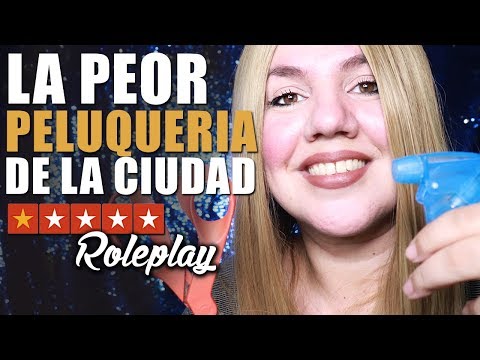 Corte de Pelo en la PEOR PELUQUERIA de la CIUDAD | ASMR Español | Murmullo Latino