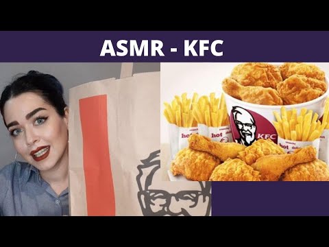 تست غذا - موکبانگ - هیجان انگیزترین لحظه [Test KFC With Me] ASMR