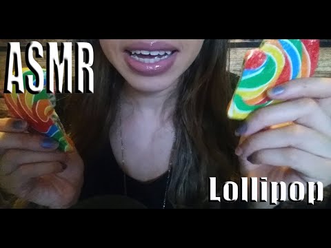 {ASMR} lollipop sounds | Tapping | Licking