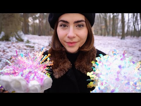 ASMR Doing Your Makeup with SNOW ONLY ❄️ *Blizzard Sounds Ambience*