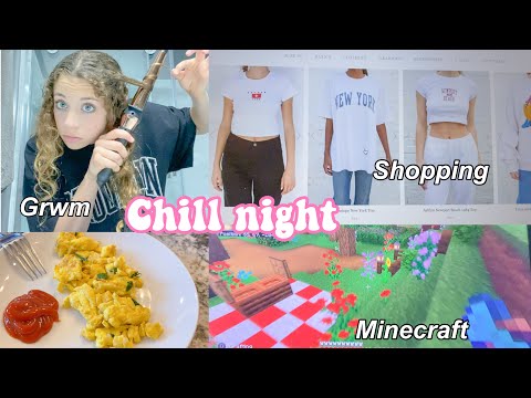Friday chill night routine- aesthetic/vlog🌱