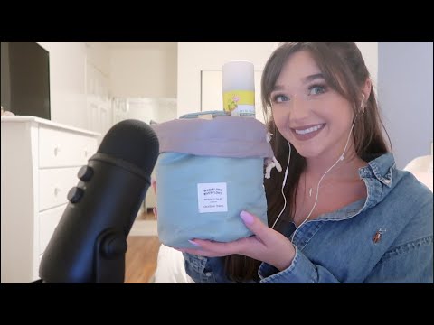 ASMR - LZ Bag Giveaway (crinkly sounds, tapping, whispering, etc.)