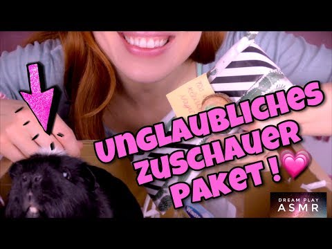 ★ASMR★ Mega cutes Zuschauer Paket 😍 & Dinge über mich | Dream Play ASMR