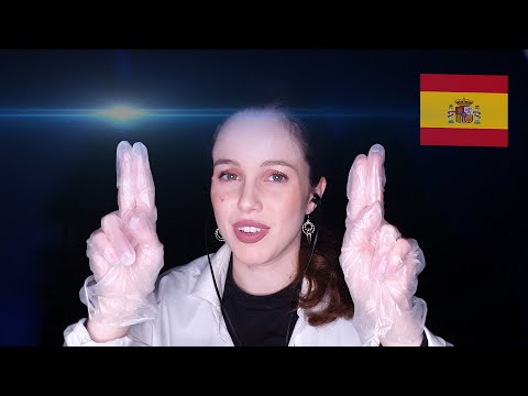 ASMR Spanish Roleplay - Examen de Nervios Craneales (Cranial Nerve Exam Soft Spoken)