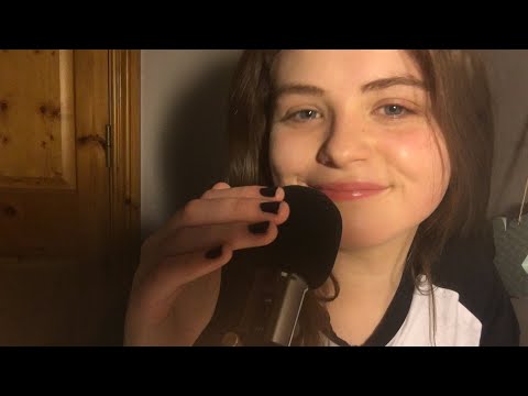 💖ASMR- Cupped Imaudible/Unintelligible Whispering, Ramble, Gum Chewing 💖