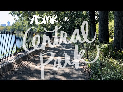 public asmr: a walk in central park!!