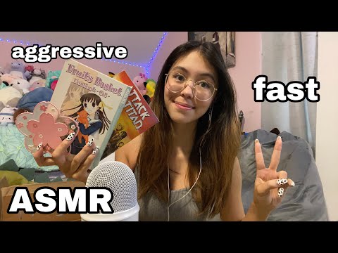 ASMR | Underrated Fast Triggers: Sticky Tapping, Tracing, Gripping, Scratch Tapping