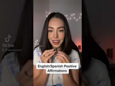 English/Spanish Positive Affirmations