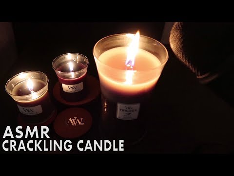 ASMR Crackling Fire Sounds (WoodWick Candles) | NO TALKING | Chloë Jeanne ASMR