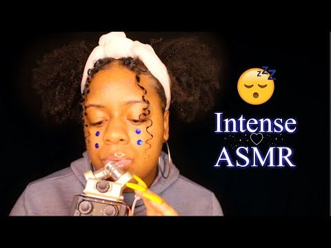 ASMR - INTENSE & SENSITIVE INAUDIBLE WHISPERS + MOUTH SOUNDS 🤤♡
