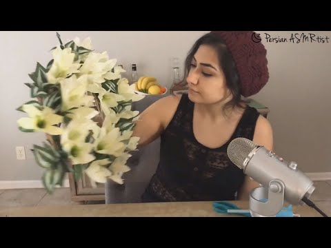 Persian ASMR - Soft Spoken - حلقه گل بهاری