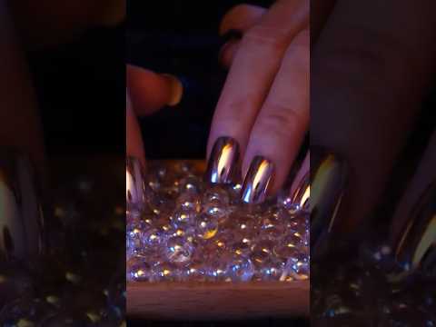 🤤 #nails #nailart #tingles #satisfying #glitter #nail #asmr #notalkingasmr #asmr #4k #sleep