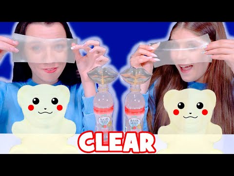 ASMR Jelly Clear Candy Food Most Popular Sour Candy