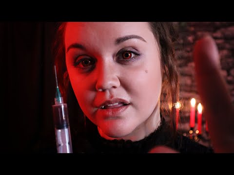 ASMR Vampire Experiments and Feeds on You (You're a Werewolf!) Dark Vampire Roleplay