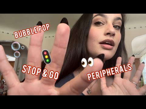 Fast Aggressive ASMR | Anticipatory Triggers, Bubble Pop, Setting & Breaking the Pattern