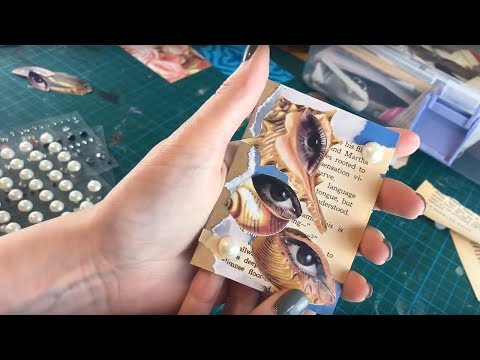 ASMR How to make Artist Trading Cards