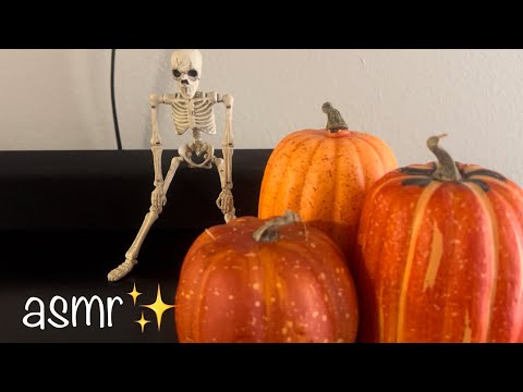 [asmr] 😴✨🎃 random triggers around my apartment | tapping, scratching, tracing⭐️😴💤🌛
