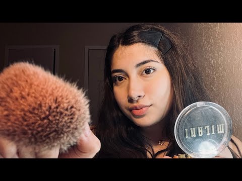 ASMR | doing your makeup in 1 minute